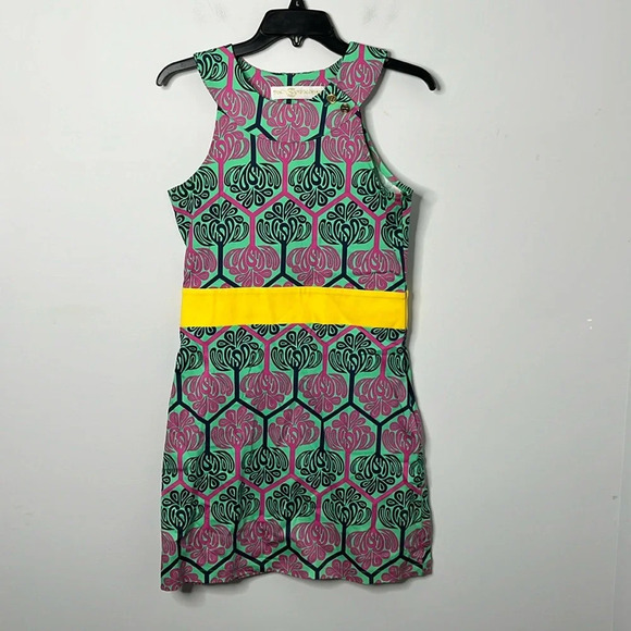 Tracy Negoshian Floral Printed Sheath Dress - Picture 2 of 7